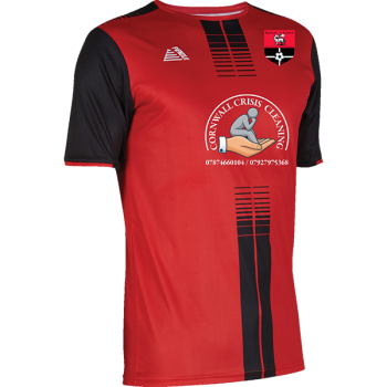 U11 Blacks Home Shirt Red/Black
