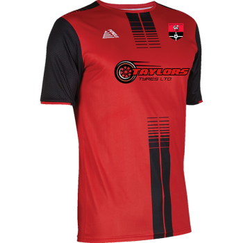 U11 Reds Home Shirt Red/Black