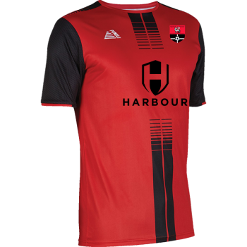 U12 Reds Home Shirt Red/Black