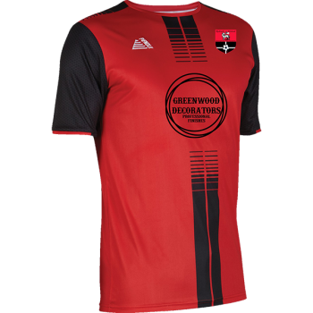 U15 Reds Home Shirt Red/Black