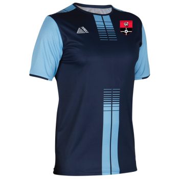 Mens Training Shirt  Navy/Sky